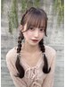 誰でも使える☆【わたさき指名】前髪カット＋ヘアアレンジ￥6600