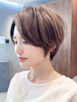 ビュートリアム 南青山(BEAUTRIUM) 大人ハンサムショート/前髪なしショート/ショートヘア/30代40代