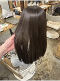 オリーブベージュ+カット+TR【13800円】