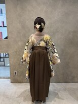 ビーハイブ ギフト(BeeHIVE GIFT)&nbsp;袴着付け＋ヘアセット