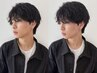 【Jr.スタイリスト坂口、福田指名限定】メンズカット+10分スパ+シャンプー