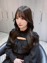 ロンドクロエ 横浜(Lond Chloe)&nbsp;イメチェン外ハネボブ美髪ワイドバングレイヤー韓国ブリーチなし