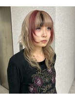 天神美容室 【天神美容室】ルーツカラー×くすみベージュ×ブロンド×天神