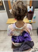 浴衣アップアレンジ