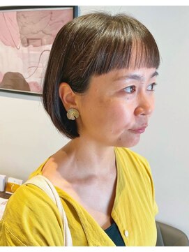 イブー(hibou) ミニボブとワイドバング