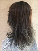 ヘアサロン アティリー(Hair Salon Attirer)&nbsp;西梅田/ボブ/グレーベージュ/白髪ぼかし/ハイライト/ベージュ