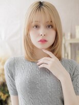 カバーヘア ブリス 川口(COVER HAIR bliss)&nbsp;垢抜けハイトーンカラー小顔ウルフレイヤーa川口10代20代30代