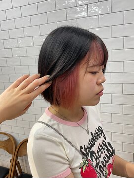 ループウエスト(LOOP WEST) インナーピンクカラー 0822