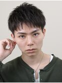 スパイキーショート/フェザーショート/ブルーブラック