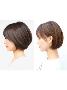 ベテランstylistによる高技術な似合わせカット！サロン帰りの仕上がりが長く続くので,スタイリングも楽に♪
