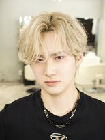 エデアンホンテン メンズサロン(EDEAN 本店 (旧:EDEAN 上通)) 長洲センターパート 熊本メンズヘア メンズ美容室 フェザー