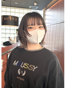 アンジョ(Anjo) 顔まわりレイヤーボブ