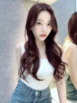 ロンドガーネット 池袋(Lond garnet)&nbsp;オリーブグレー/レイヤーカット/黒髪/マロンベージュ/池袋