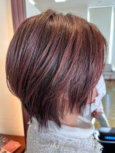 ヘアメイク アンリ(Anri)&nbsp;前下がりショートウルフ