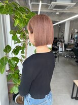 メルシー 福岡天神店(Merci)&nbsp;ピンクベージュ/ぷつっとボブ Ayumi /髪質改善/美髪矯正/福岡