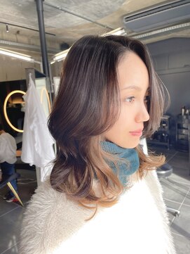 ヘアパークイタミ(Hair park itami) ミディアムレイヤーカット