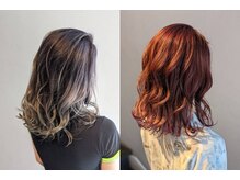 パピヨンロゼ(Papillon Rose)の雰囲気(大人気★ダブルカラー★(2回染め/ブリーチ後に重ねて色入れます))