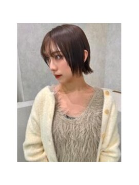 アッシュ 二子玉川店(Ash) くびれヘア/シースルー/デザインカラー/二子玉川