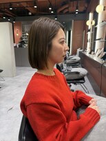 カルマ(KARMA) 【札幌/大通り】オリーブベージュ髪質改善縮毛矯正ボブ