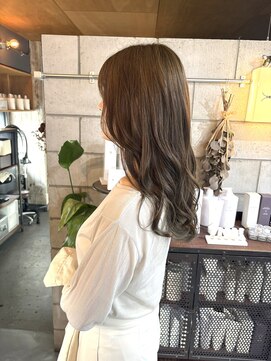 ファスナー(fustener) オリーブベージュ