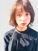 ディーバ 横浜(D.I.E.V.A)&nbsp;20代30代40代50代大人可愛い丸みショートボブ前髪艶髪ブラウン