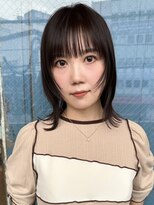ボコカ(bococa)&nbsp;フェイスレイヤーシースルーバングハッシュボブ