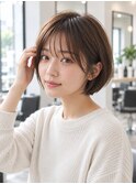 レイヤーボブ髪型20代30代40代50代前髪あり前髪なし面長丸顔越谷