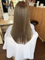 アース 会津若松店(HAIR&MAKE EARTH)&nbsp;ナチュラルグレージュストレート
