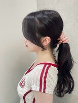 エラン トウキョウ 学芸大学店(elan tokyo)&nbsp;結んでも可愛い/顔まわりカット/レイヤーカット/ロング