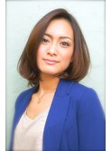 デジタルパーマで叶える　お手入れ楽ちんワンカールボブ