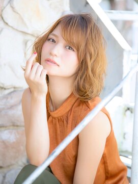 ロンド レグリーズ 立川(Lond leglise) 【山方 直也】ふんわりウェーブ×色っぽ大人ミディ