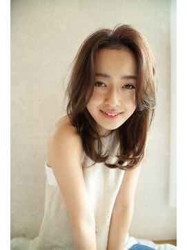 クロム バイ リエット(Chlom by Lietto) 【Chlom】A/W毛先だけゆるふわブラウン　0364574337