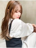 [kate] 大宮　キャラメルベージュ×大人ロング