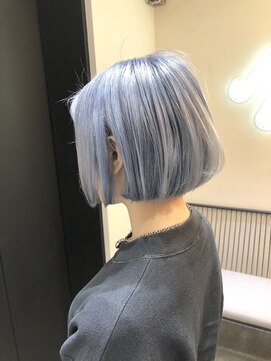 サロンドミルク 溝の口店(salon de MiLK) 夏に人気がでるペールブルー