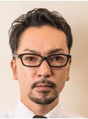 オトナ男子のパーマスタイル★ソフト刈り上げ