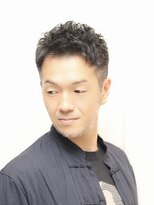 ヘアーアンドグルーミング ヨシザワインク(HAIR&GROOMING YOSHIZAWA Inc.)&nbsp;【ヨシザワ人形町】くせ毛風パーマ刈り上げスタイル