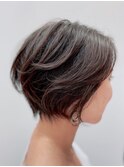 【ショートヘアfile】丸みとくびれショート