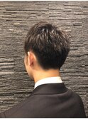 ツーブロック×7：3スタイル〈理容室／メンズ/浜松町〉