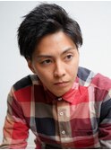 アップバングショートミディ