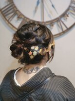 ヘアセットサロン ミント(Hair set salon MINT)&nbsp;華やかアップスタイル