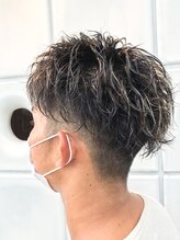 ネクストヘア(Next hair) フェード×メッシュ×ソフトツイスト【ツーブロック】