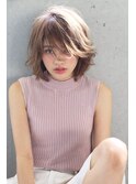 【door南越谷・新越谷】透明感のあるラフボブ