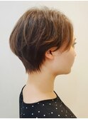 ナチュラル刈り上げないショート【RENJISHI 松岡】