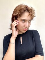 ランティス(LANTiS)&nbsp;ボブ×クリクリバング×ハイトーンベージュ