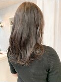 福山イルミナカラー人気caary大人かわいいラベンダーグレージュ