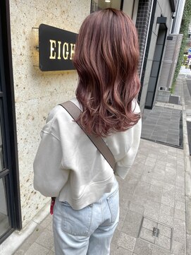 エイト 上野店(EIGHT ueno) 【EIGHT上野】日木[NIKI]_ハイライトで作るバレイヤージュ