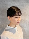 【刈り上げマッシュショート×ワイドバング】MAI
