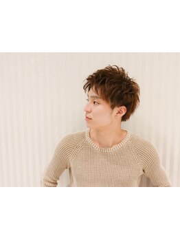 【《全員》メンズカット+カラー\7800】ライフスタイルに合わせた、スイッチON/OFFスタイル☆