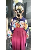 うなじスッキリアップヘア！結婚式 二次会 花嫁 成人式 着物