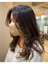 キートスバイガーランド (Kiitos by Garland)&nbsp;小顔センターパート レイヤーカット ★ 吉祥寺10代20代30代